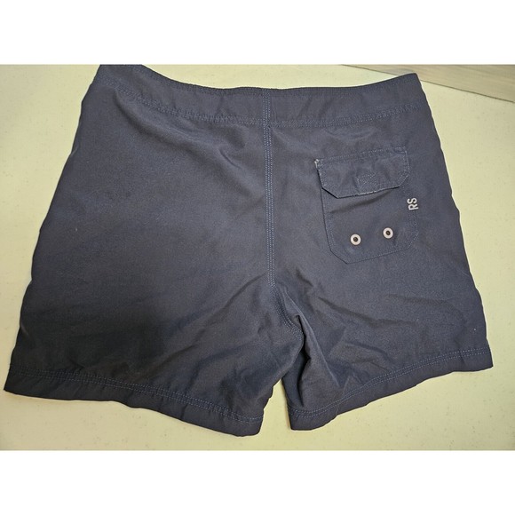 Reyn Spooner Hawaiian Men's Board Shorts Swim Trunks Size 32 Navy Short - Picture 4 of 4